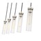 Z-Lite Beau Linear Chandelier, 5-Light, 4.75 In.W x 42 In.L x 12.75 In.H, Brushed Nickel/Clear 740P-5L-BN - alternate 4